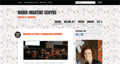 Desktop Screenshot of mm-schyns.be